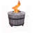 Friedlenchen 15 H Outdoor Wood-Burning Smokeless Fire Pit-1527903674