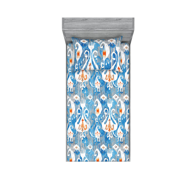 Drap-housse et taies décoratives 3 pièces Ambesonne