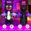 Décoration de jardin d'Halloween gonflable géante d'Halloween pour jardin 6,8 pi avec lumières DEL