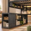 Lit mezzanine avec bureau Benedict-592689862