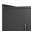 Armoires à outils 2 portes pour le garage, armoire de rangement verrouillable, armoire de rangement verrouillable en métal avec roues, coffre à outils roulant