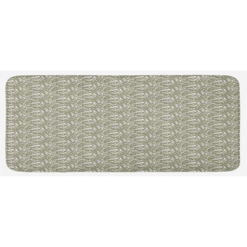 Tapis de cuisine tropical