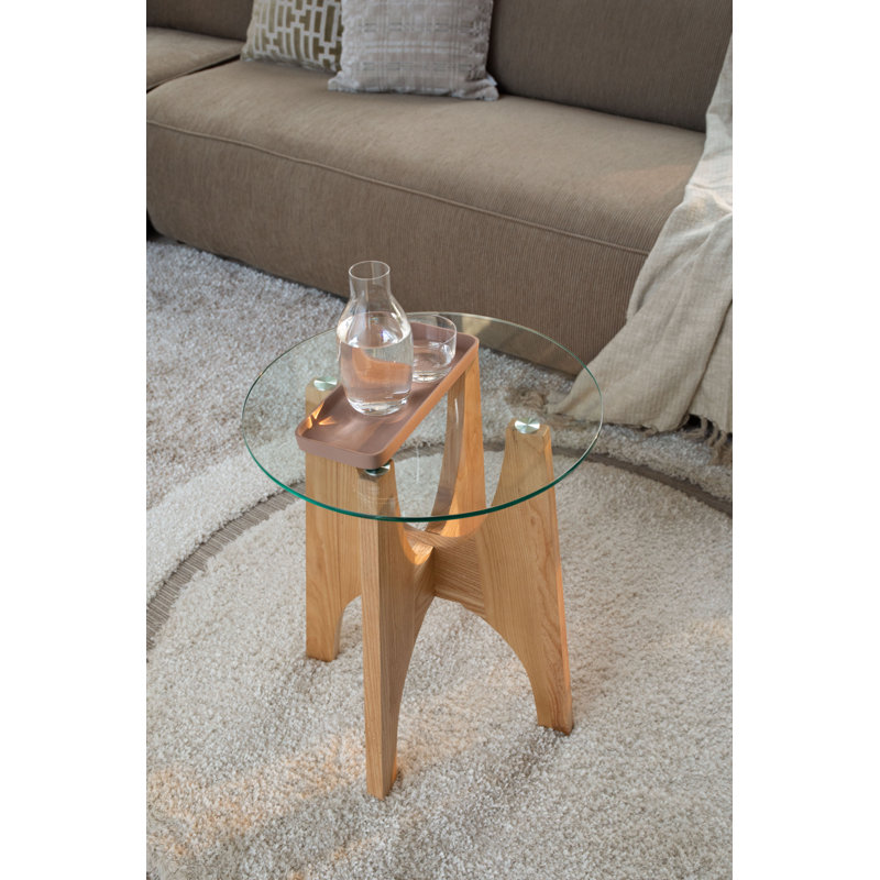 Table de bout en verre Kobe
