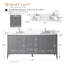 Meuble-lavabo double 72 po avec plateau en marbre-105310782-105310776