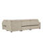 Canapé modulaire inclinable électrique en L avec technologie Zero-Wall - ensemble complet-164031833