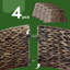 Accessoire de jupe d'arbre de Noël tissé pour Noël-118760808-118760812