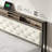 King Size Bed Frame, Platform Bed Frame with Charging Station, Upholstered Storage Headboard & Footboard Metal Slats Supports Mattress Foundation, No Box Spring Needed, Beige(No Drawers)