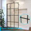 Walk in Shower Enclosure with 8mm Half Frosted Easy Clean Safety Glass-799143710
