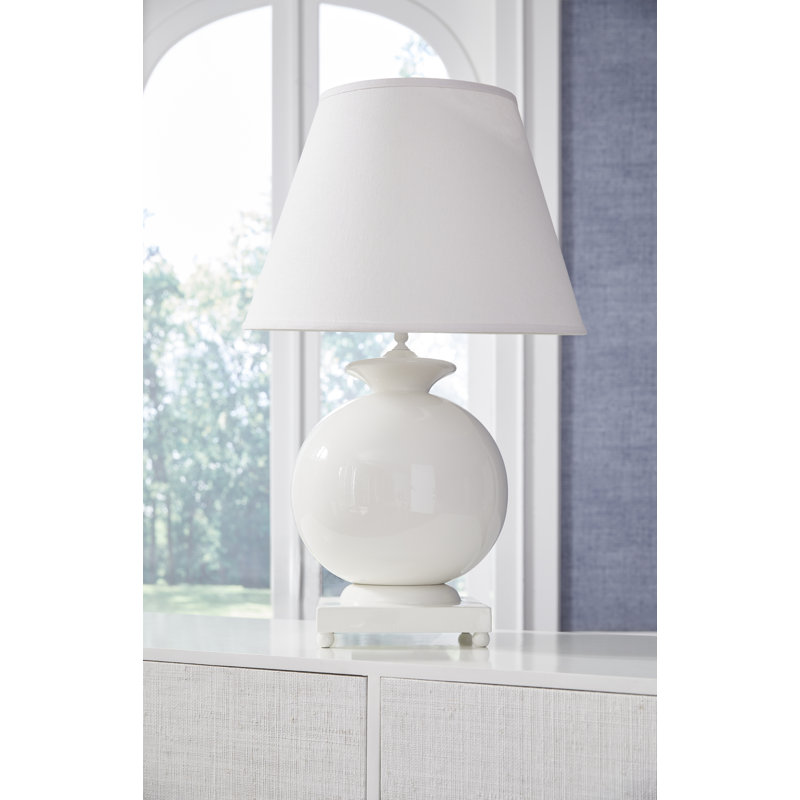 Lampe de table 31 po Opus, Blanc