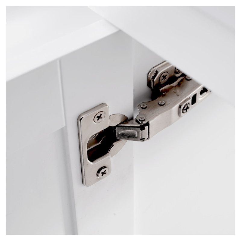 Meuble-lavabo blanc 36 po avec lavabo en céramique 36 po