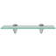 Tablette murale flottante avec supports à pince en verre trempé-873435507-873435399