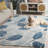 Jardin Hand Tufted Wool; Cotton Floral Indoor Rug-117794725