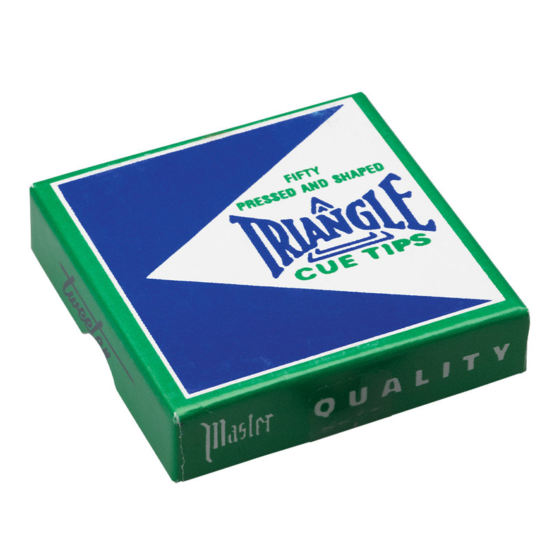 Triangle Pool Cue Accessories, 0.4724"