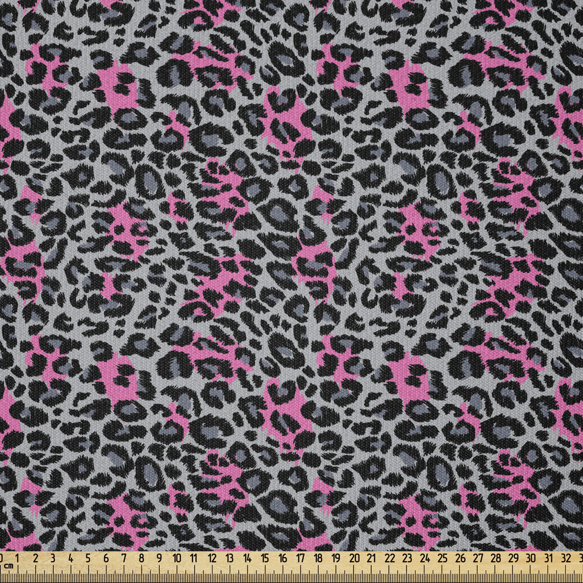 Leopard Print Upholstery Fabric for Chairs, Sarafi Cheetah Wild