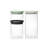 Brabantia Stackable Glass Jars, Set of 3