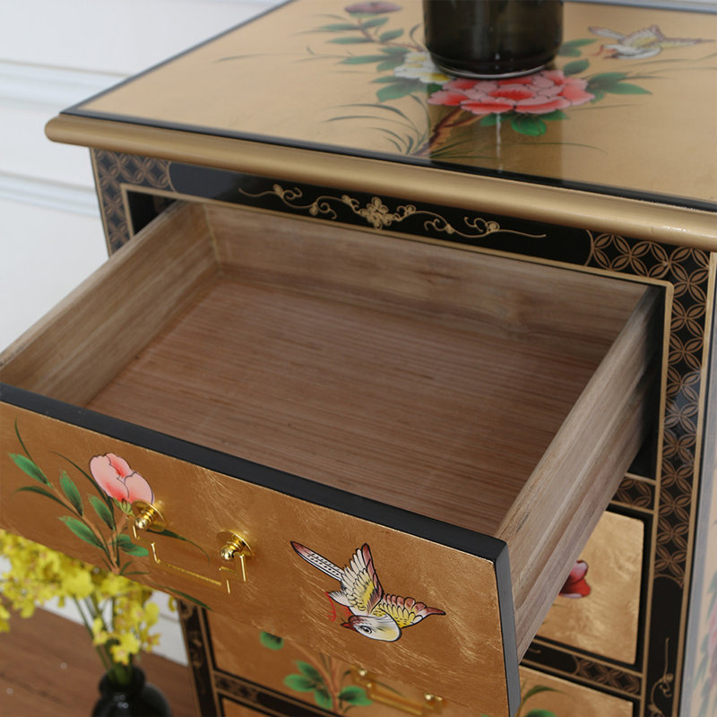 Console à cinq tiroirs
