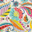 « boho motif cachemire i », reproduction d’art sur toile tendue-72576842-72576837-20146252