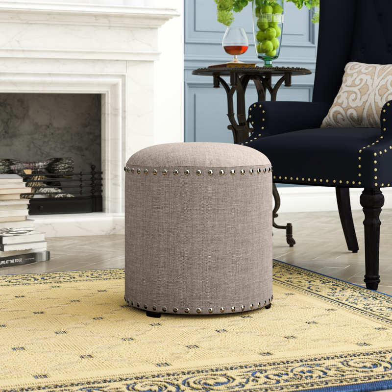 Tabouret de coiffeuse Steinfeldt, Beige fauve