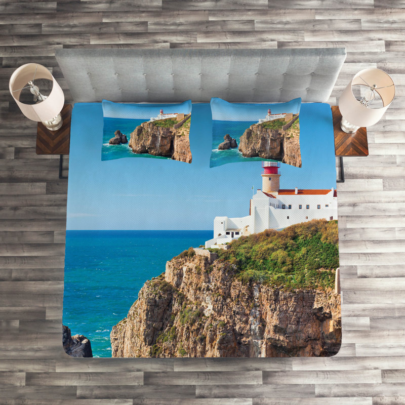 Coastal Polyester Coverlet