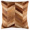 Canvello Genuine Cowhide Leather Decorative Throw Pillows - Handmade Patchwork Boho Accent Pillows For Sofa, Couch, Bed, Chair - Western Southwestern Farmhouse Pillow Covers With Feather Down Insert Included