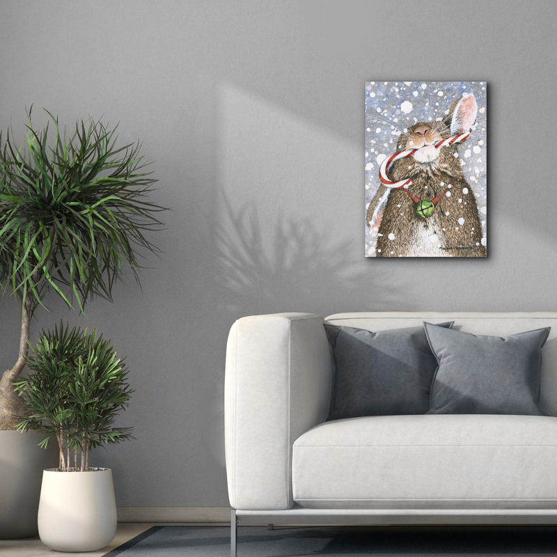 «Flee» par Maggie Vandewalle, art mural sur toile, H 26 po x l 18 po x P 0,75 po