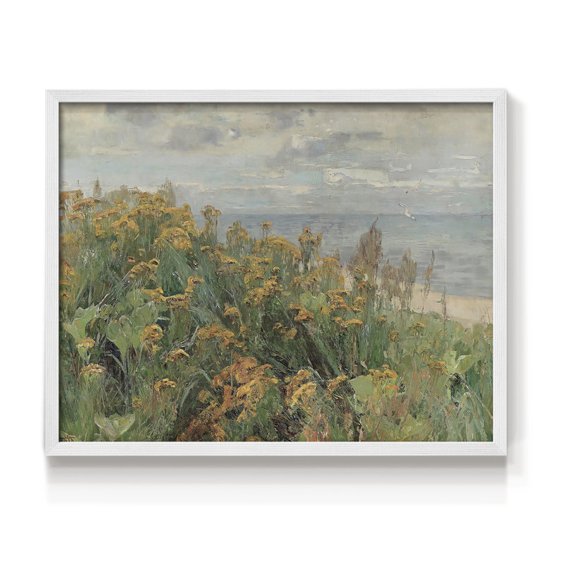 Paysages rétro-DCCXCV-impression encadrée - réaménageable, H 8 po x l 10 po, Blanc