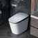 Lyon Voice Control Smart Bidet Toilet with Auto Open/Close,Foot Sensor,Auto Flush,Cleaning Foam Dispenser & MaP Flushing 1000G