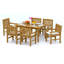Devon Outdoor 7 - Piece Teak Dining Set