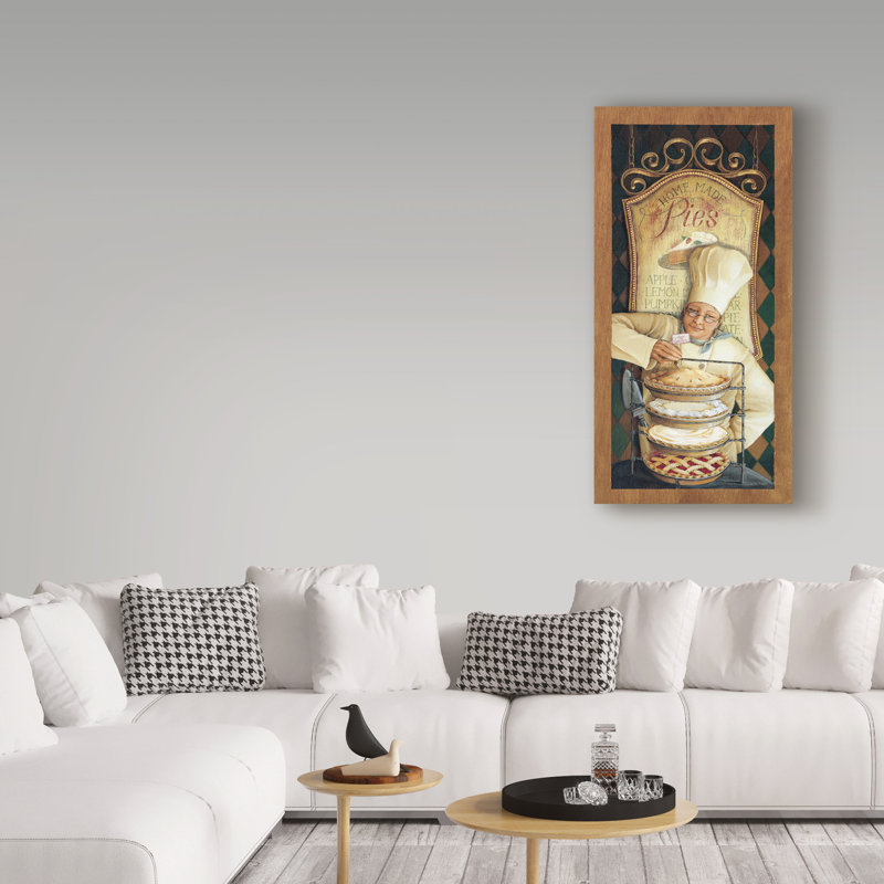 « chef 2 », publicité sur toile tendue, H 47 po x l 24 po