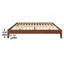 Très grand lit plateforme - brun-1092429323