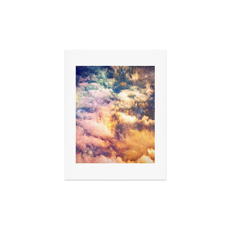 Cosmic par Shannon Clark - impression sans cadre, H 14 po x l 11 po