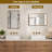 Wavy Rectangle Solid Wood Frame Decorative Mirror For Bedroom, Bathroom, Living Room, Entryway-708307488-708307500