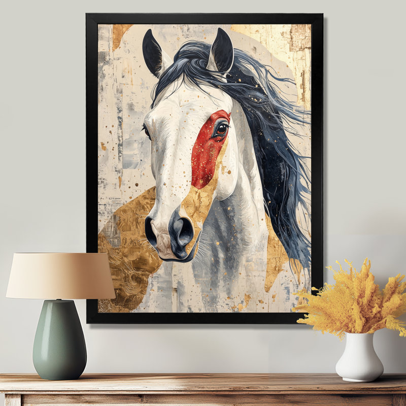 Markez - animaux, impressions sur toile, H 20 po x l 12 po, Reproduction encadrée d'une seule photo, Noir
