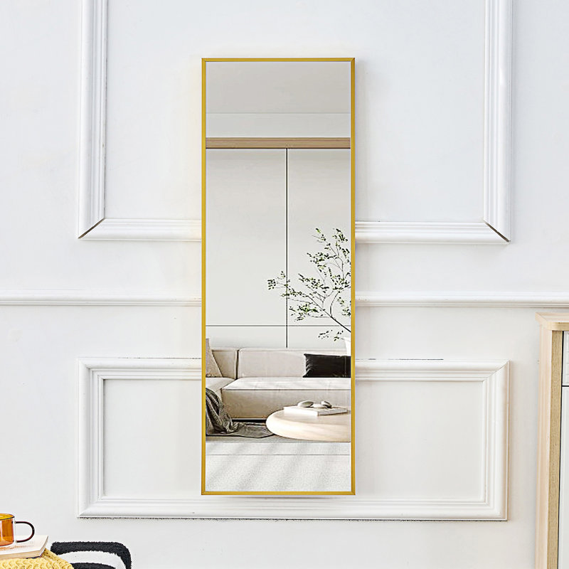 Miroir mural complet pour le corps, miroir de maquillage pour salle de bain