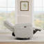 Mila Upholstered Rocking Swivel Power Recliner