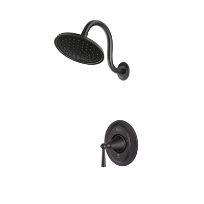 Robinet de douche thermostatique avec garniture Saxton