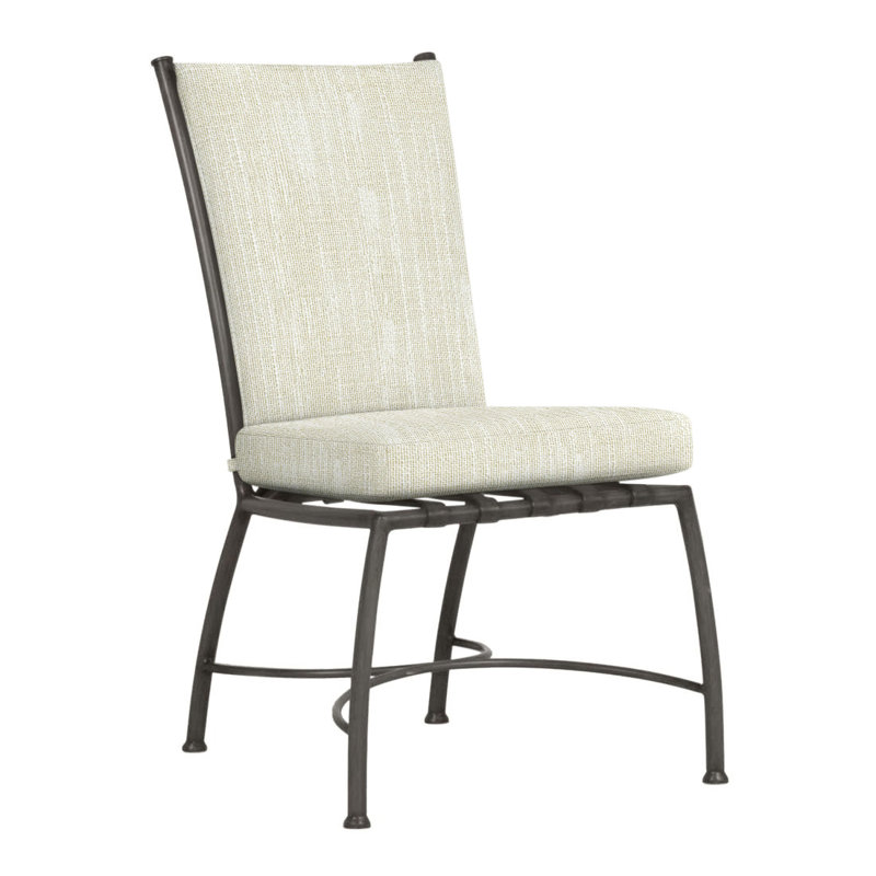 Chaise d'appoint en aluminium Majorca, Rollo crème, Pas de soudure