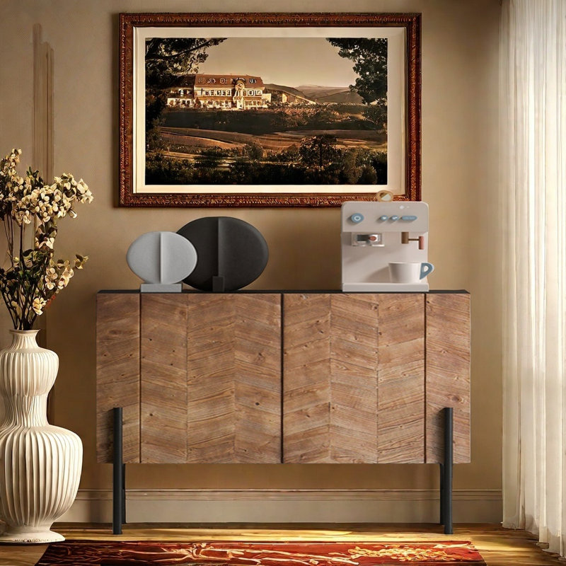 Petite armoire d'appoint de salon