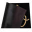 Tapis de porte en fibre de coco noire First Concept, 45,7 cm (l) x 76,2 cm (l).