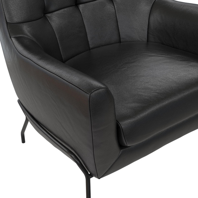 Marley Faux Leather Accent Chair