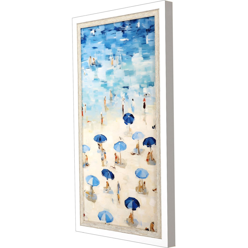 "Plage aérienne III" par Petal Prints