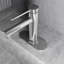 Plaque de fixation pour robinet de lavabo de salle de bain 5,5 po pour 1 ou 3 trous en chrome-11007288