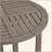 Charming Rustic Circular Wood Table For Outdoor Enjoyment And Decoration
