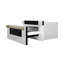 Tiroir à micro-ondes encastré en acier satiné 30 po ZLINE Autograph Edition-74009402