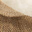 Tapis géométrique en jute tissé à la main Bellinger-991436648
