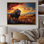 Art amérindien Bison Spirit II - Art amérindien, art mural