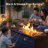 43'' Rectangular  Outdoor Fireplace, 60,000 BTU Propane Fire Pit Stainless Steel Fire Pit Stand  for Outside with Lid and Lava Rock-86872120