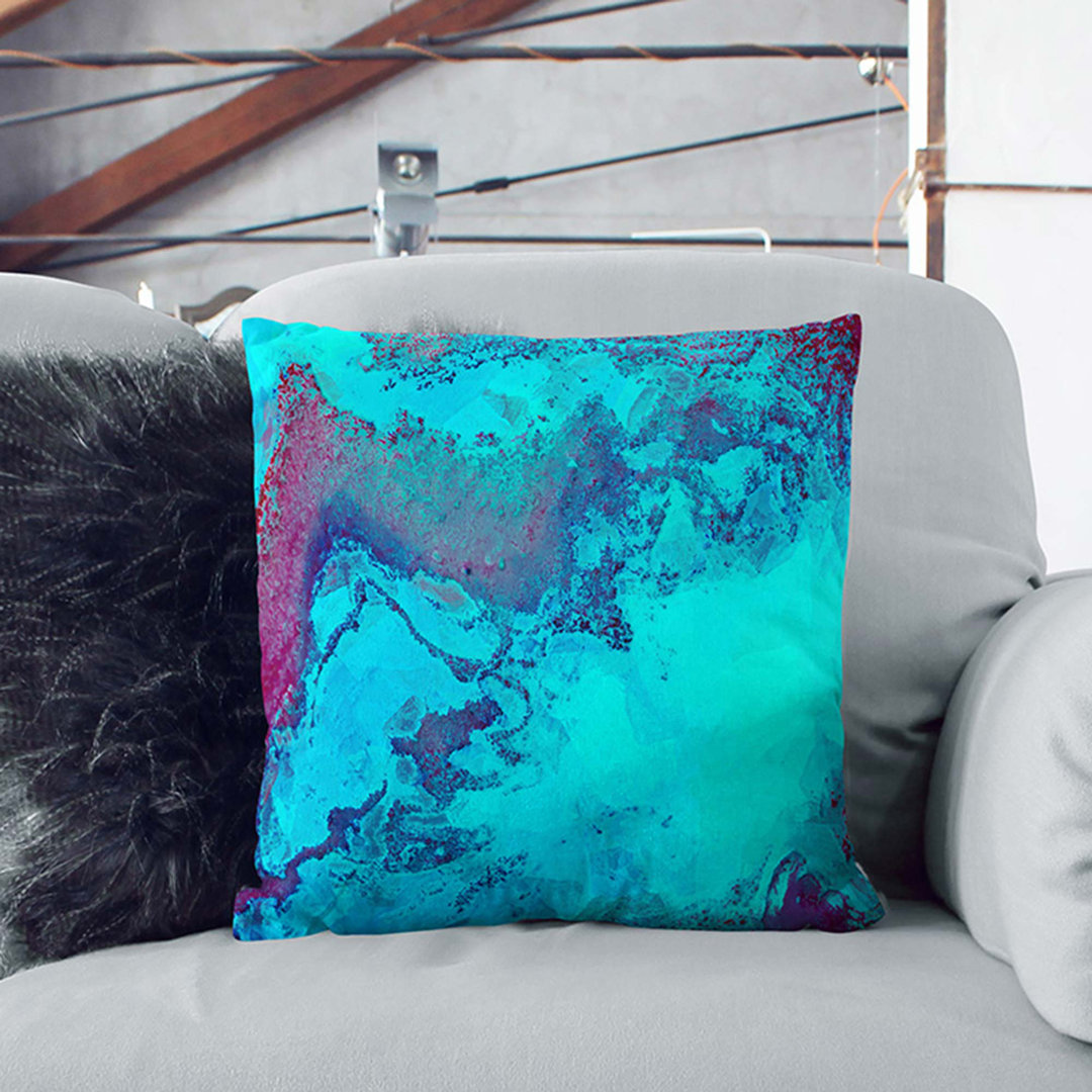Endless Kiss in Abstract Cushion with Filling