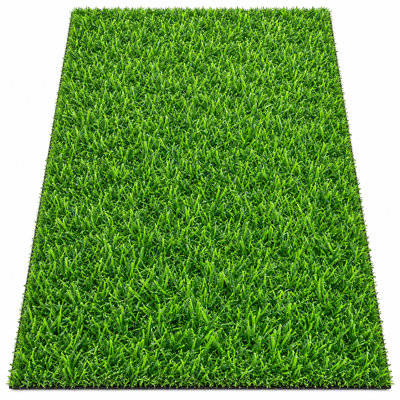 Gazon artificiel à poils de 4 cm (1,6 po), 2,13 m x 3,66 m (7 pi x 12 pi), 7,8 m² (84 pi²) pour terrasse, cour, jardin et aménagement extérieur