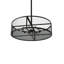 12 - Light Dimmable Drum Chandelier